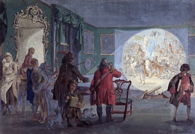 Lo spettacolo delle lanterne da Paul Sandby